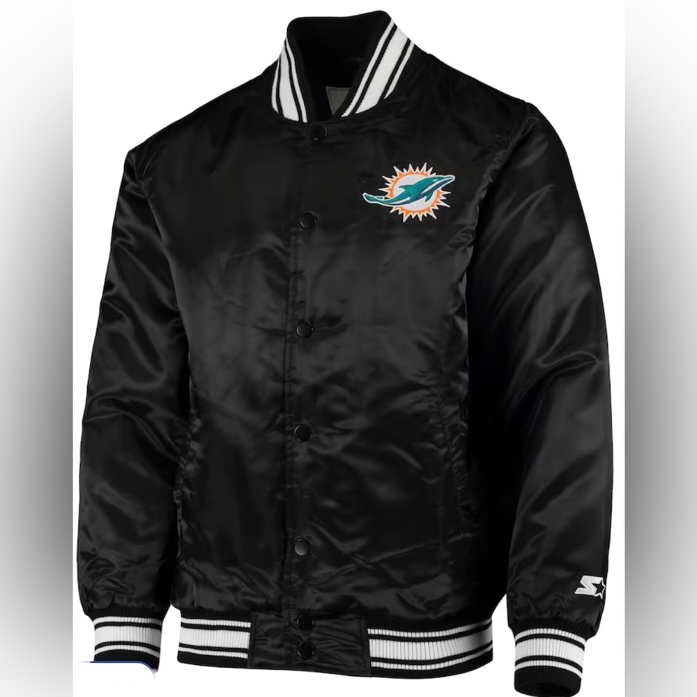 XXL Dolphins Jacket $150 new with tags